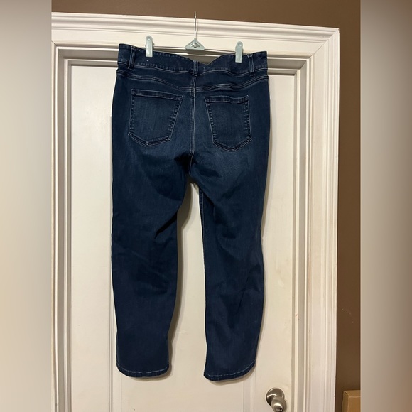 Lane Bryant Flex Magic Waistband Tighter Tummy High-rise Straight Size 18S - Picture 4 of 5